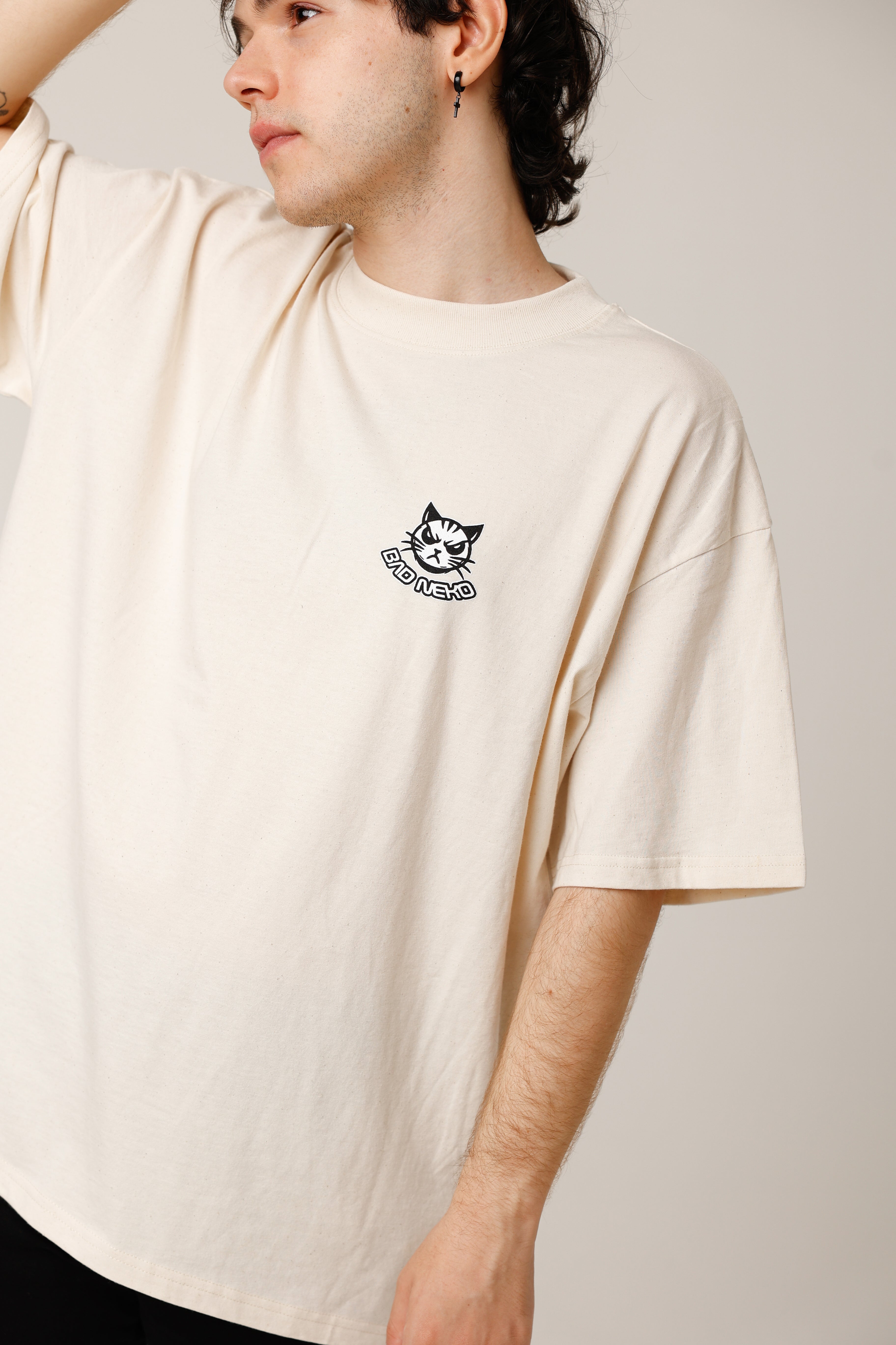 CAMISETA LET´S GHOST BEIGE LIMITED EDITION